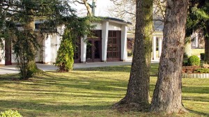 Die Kapelle auf dem evangelischen Friedhof in Menden